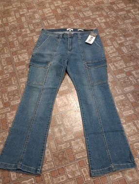 sofia by sofia vergara Light Blue Boot Cut Jeans Size 16 Lon